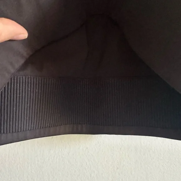 Gymshark Black Athletic Running Longline Sports Bra Medium Support size Small - Picture 8 of 10